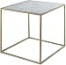Convenience Concepts Gold Coast Faux Marble End Table