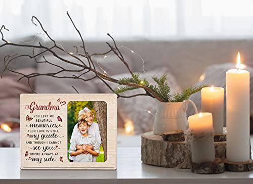 Whatsign Mothers‘s Day Gift Memorial Gift For Loss Of Grandmother Grandma Memorial Picture Frame Sympathy Gift For Loss Of Grandmother In Memory Of Grandma Photo Frame Bereavement Gift For Grandmother #TOP2