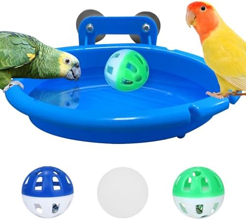 Lixit Quick Lock Bird Cage Bath for Lovebirds — main product photo from Amazon listing (ASIN B000I6ORHS)