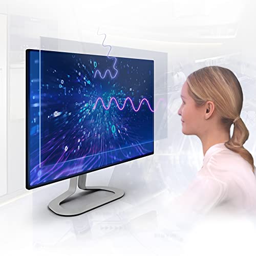 Premium Anti Blue Light and Anti Glare Screen Protector (3 Pack) for 19 Inches Widescreen Desktop Monitor. Filter Out Blue Light and Relieve Computer Eye Strain to Help You Sleep Better