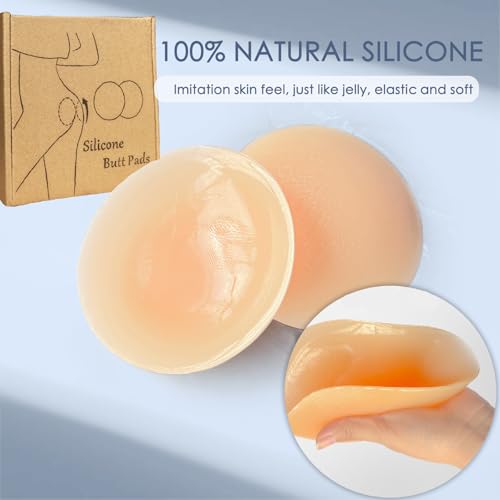 Silicone Butt Pads Adhesive - Buttock Enhancer for Slim Women,Reusable Sticky Hip Lift Padded for Flat Buttocks4