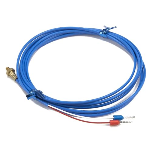Sensor termopar tipo K con perno M4 y cable de 2m para extrusor 3