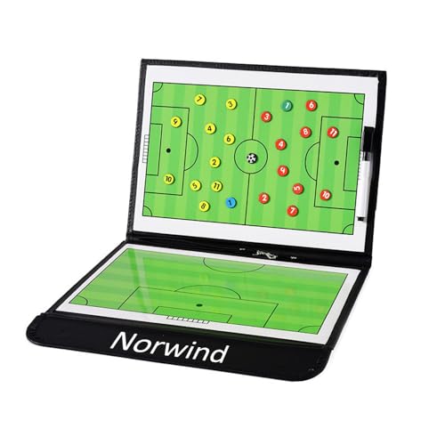 サッカーボード 作戦ボード 作戦盤 折りたたみ式 コーチングボード 戦略指導 専用ペンとマグネット付き 持ち運びに便利