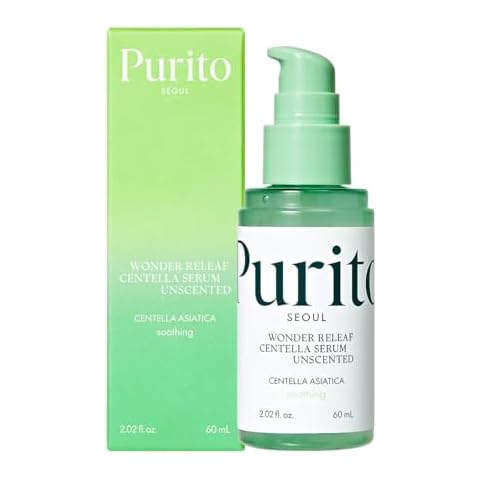 PURITO Centella Unscented Serum, Korean Centella, for All Skin Types, Ampoule, Soothing, Calming, Facial Serum for face, Vegan & Cruelty-Free, Korean Skin Care, 60ml 2fl.oz Cover