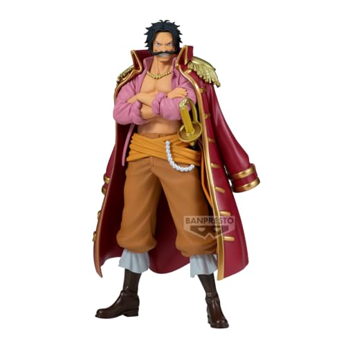 Banpresto Figura de Accion Coleccionable GOL D. Roger One Piece - Dxf The Grandline Series Special 20 cm, BP29389P, Multicolor, Optima para los Fanáticos del Anime