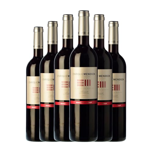 Enrique Mendoza Merlot-Monastrell Alicante Crianza – Pack 6 Botellas de Vino Tinto Enrique Mendoza Merlot-Monastrell Alicante Crianza – Pack 6 Botellas de Vino Tinto