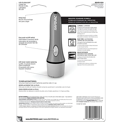 Rayovac Led Flashlight 2 Pack, Flash Light Set With Batteries Included - Perfect For Power Outages, Emergency Situations, Camping, Hiking, Dog Walking (2 Pack) #TOP2