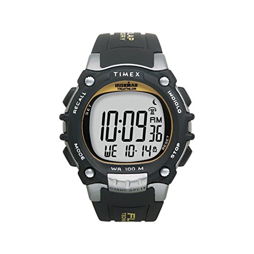 Timex Marathon T5E231 - Reloj de Cuarzo para Hombres, Color Negro
