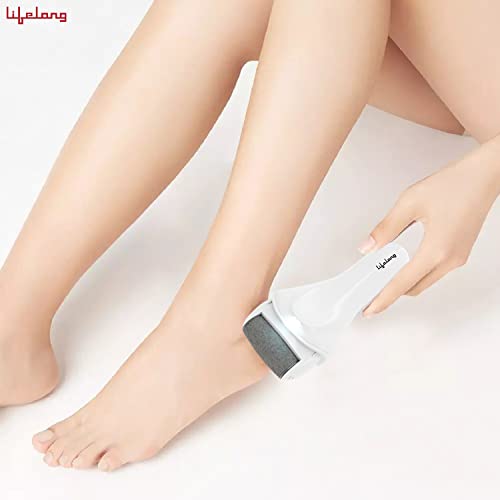 Lifelong-LLPCW04-Rechargeable-Pedicure-Device-for-Callus-Dead-Skin-Removal-Feet-Care-Pedicure-kit-for-women-for-foot-Feet-Callus-Remover-at-Home-1-Year-Warranty-White