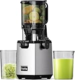 Fretta Extracteurs de Jus à Mastication Lente, Grande Goulotte d'Alimentation de 135mm pour Fruits...