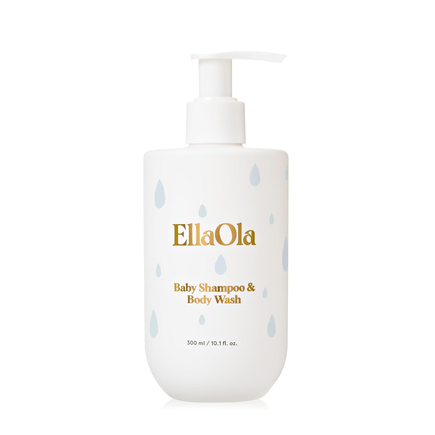 ELLAOLA Tear Free Baby Shampoo & Body Wash - Organic, Hypoallergenic Baby + Kid Soap Hydrates & Nourishes While Gently Cleansing Sensitive Skin, Fragrance Free | 10.1 fl. oz. - Image 2