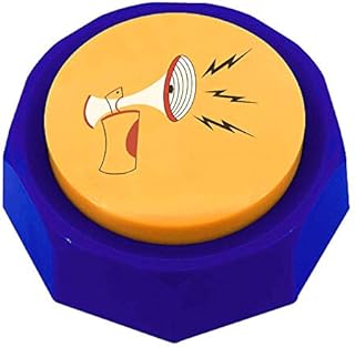 RIBOSY Rap Airhorn Sound Button - Hip Hop Air Horn Sound Effect Button - Add Extra Fun to Your Life (Batteries Included)