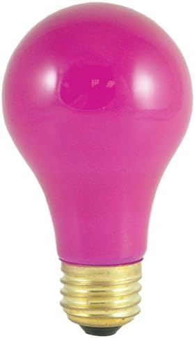 Amazon Bulbrite 40ワット ピンクセラミック電球 Bulbrite 白熱電球