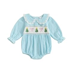 Sky Blue Bow Tree Jumpsuit