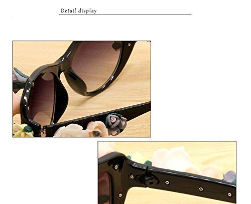 XINGYU Modne damskie dziewczęce kwiatowe okulary przeciwsłoneczne retro okulary przeciwsłoneczne letnie okulary plażowe do jazdy wędkarstwa biegania kemping baseball golf wypoczynek na świeżym powietrzu sporty brązowe