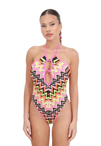 Monokini femme fantaisie ethos F**K imprimé tendance pour la plage