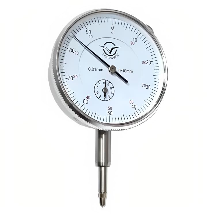 Lubaba Aerospace Dial Indicator Gauge 0-10mm / 0.01mm High Accuracy Measurement Instrument Tools. (B0CBQVDLXD) Amazon Price History, Amazon Price Tracker