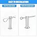 122Pcs Cotter Pin Hair Pin Clevis Pin Assortment Kit,R Clips Retaining Hair Pins Assortment, Including Single Hole Clevis Pin&Split Cotter Pin&R Clip Hitch Pin for Trailer Latch, Zinc-Plated