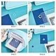 BENECREAT 2Pcs Umschlag Ordner Blumen schneiden stirbt, Kohlenstoffstahl stanzt Schablonen stanzt Metall Schablonen für DIY Scrapbooking Fotoalbum dekorative Prägung Papier Karte