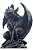JORAE Winged Gargoyle Statue Indoor Outdoor Home Decor Sitting Guardian Sculpture Halloween Figurines, 9 in, Polyresin