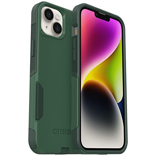OtterBox iPhone 14 Plus Commuter Series Case - Trees Company (Green), Slim & Tough, Pocket-Friendly, with Port Protection - image 1