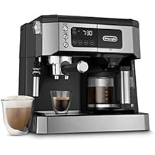 De'Longhi UPGRADED All-in-One Combination Coffee Maker &amp; Espresso Machine + Advanced Adjustable Milk Frother for Cappuccino