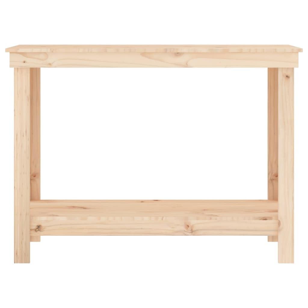 Genérico Banco de Trabajo de Madera Maciza de Pino 110x50x80 cm,Bricolaje,Accesorios de Bricolaje,Organización y Almacenamiento de Herramientas,Mesas de Trabajo,822501