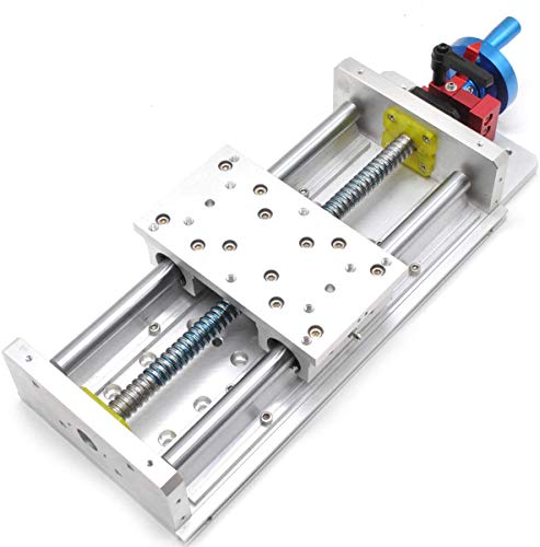 SBR16 Linear Rail 300mm Ballscrew 1605 Load 150kg Aluminum Support Shaft Guide Slide Stage with HD Ruler Non-Standard Automation,CNC Equipment Transformation