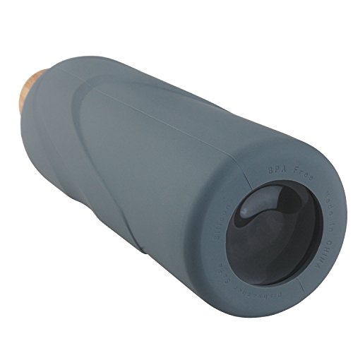 image for Origin Best BPA-Free Glass Water Bottle with Protective Silicone Sleev