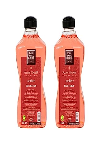 Zeytinyağlı Sıvı Sabun Amber 1500 ML x 2