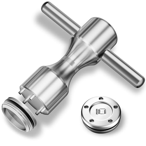 Gofotu Golf Weight 2pcs 5g/10g/15g/20g/25g/30g/35g/40g/45g Golf Weights Wrench compatible with Titleist Scotty Cameron Putter Newport (2pcs 10g+Wrench)