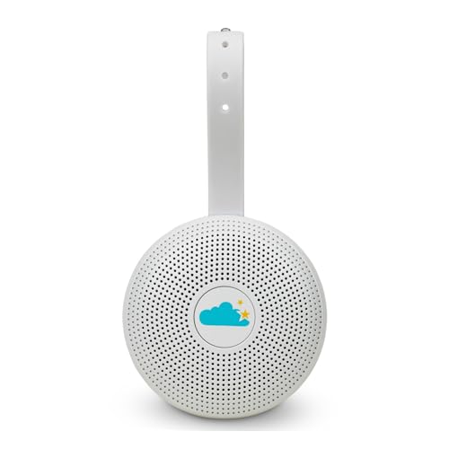 Image of Yogasleep Hushh+ Portable White Noise Machine for Baby, 20 Soothing Natural Sounds, Amber Night Light, Wireless Charging & Speaker, Compact Size, Noise Canceling for Better Sleep & Nursery Must Have