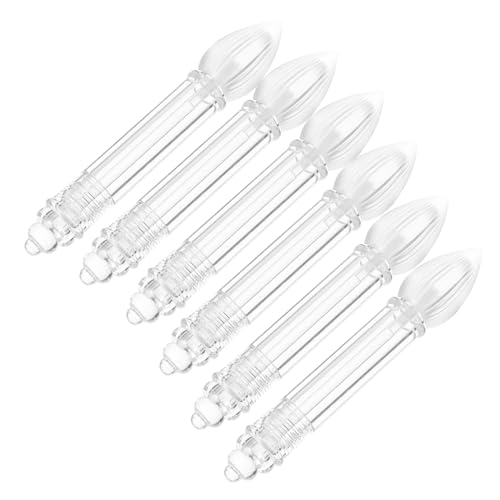 BESTYASH 6 Tubos Vacíos De Brillo Labial Tubos De Brillo Labial Contenedores De Brillo Labial Suministros De Brillo Labial Botellas De Brillo Labial Brillo Labial A Granel Tinte