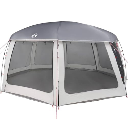 vidaXL Poolzelt mit abnehmbarem Überzelt Netzwänden Grau 690x690cm, Pooldach, Pool-Pavillon, wasserdichtes Zelt, Poolpartyzelt, Poolüberdachung vidaXL Poolzelt mit abnehmbarem Überzelt Netzwänden Grau 690x690cm, Pooldach, Pool-Pavillon, wasserdichtes Zelt, Poolpartyzelt, Poolüberdachung