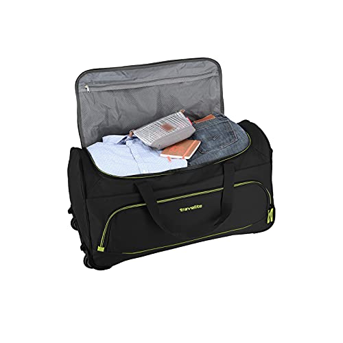 Travelite 096277-01 Basics Trolley Fresh Reistas op Wielen, 71 cm, Zwart - Image 6