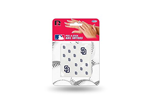 MLB San Diego Padres Nail Tattoos