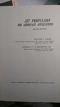 Hardcover Jet Propulsion for Aerospace Applications (Second Edition) Book