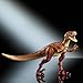 Mattel Jurassic World Hammond Collection Dinosaur Action Figure Ornitholestes, Premium Design with Realistic Eyes, 18 Articulated Joints & Extra Hands