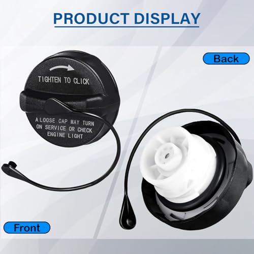 Image of Gas Cap,Fuel Cap Replacement 52030377AB,52030433AB For Dodge Ram Caravan Durango Town & Country Journey 200 Promaster,PT Cruiser Dakota Sebring Stratus & Jeep