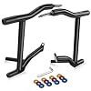 Saddlebag Guards Rear Saddlebag Support Bracket Kit Tip Over Protection Crash Bar Fit for Harley Touring Street Glide Road Glide Road King Electra Glide CVO Ultra Limited 2009-2025