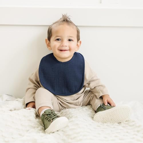 Miniatura 2 de Slosh Baberos Bebe Recien Nacido Algodón Bebé Niña Niño Azul
