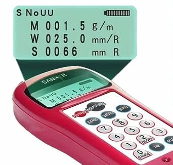 Sonic Tension Meter Belt Tension Meter Tensionmeter Belt Meter with Tension Range 0.01 to 99900N for V-Belt Series Fabric Covered Belts Multi-vinged Belts,Etc