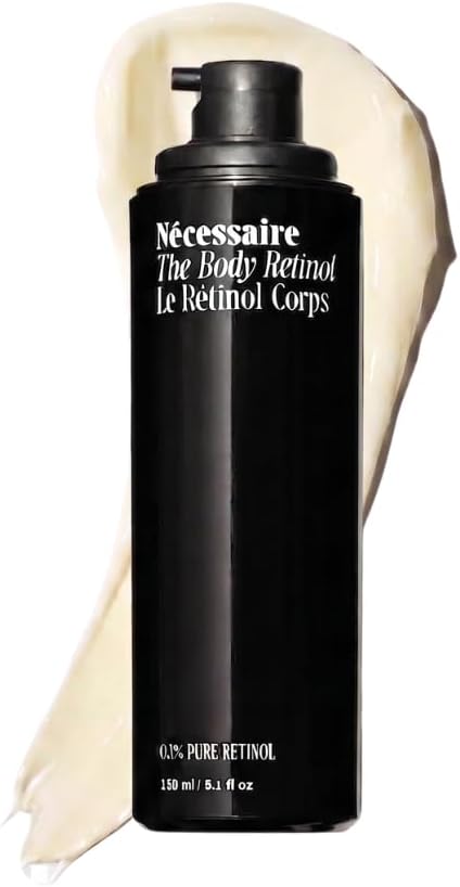 Nécessaire The Body Retinol - Repair Serum With 0.1% Pure Retinol, 10% AHA + 5 Peptides 5.1 oz / 150 mL