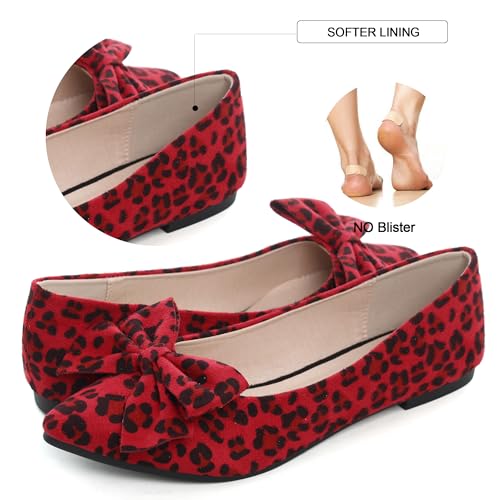 Image of Dear Time Women's Ballet Flats Dress Ballet Shoes Slip on for Office Work Comfortable Shoes