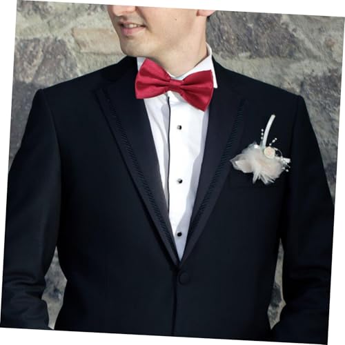 Set de cinturón, moño y pañuelo para traje de hombre miniatura 4