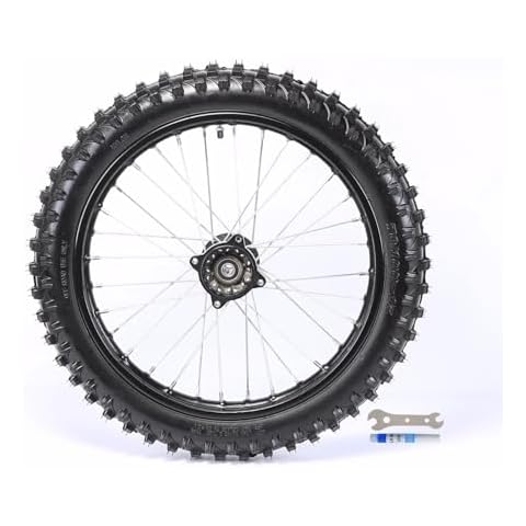 CWTD 17 Inch Rim Tire 70/100-17 with Inner Tube & 15mm Bearing for 125cc Dirt Bikes Cover