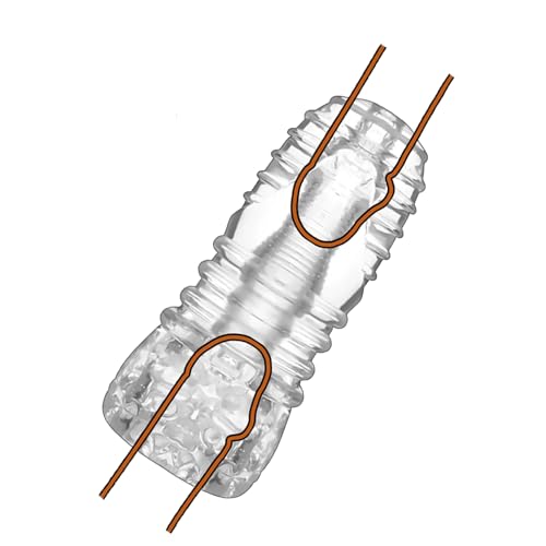 Dual-Entrances-Male-Masturbator-Sex-Toys-for-Adult-Male-Masterburbater-Pocket-Pussy-Penis-Training-Toy-Bump-Beads-Stimulation-Reusable-Penis-Blowjob-Stoker-Masturbator-Cup-for-Men-Discreet-Package
