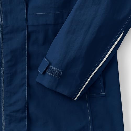 Lands' End Women's Squall Waterproof Hooded Raincoat4