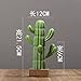 Décorations de mariage de jardin Simulation nordique Cactus Colonne Verte Verte Potoule Creative Maison Vin Cabinet Décoration Décoration Intérieur Décoration Bonsaï Polyvalent, pratique, à la mode, h