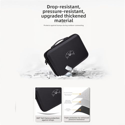 Sac robuste DJI Lito 1 HpLive design élégant en PU imperméable noir